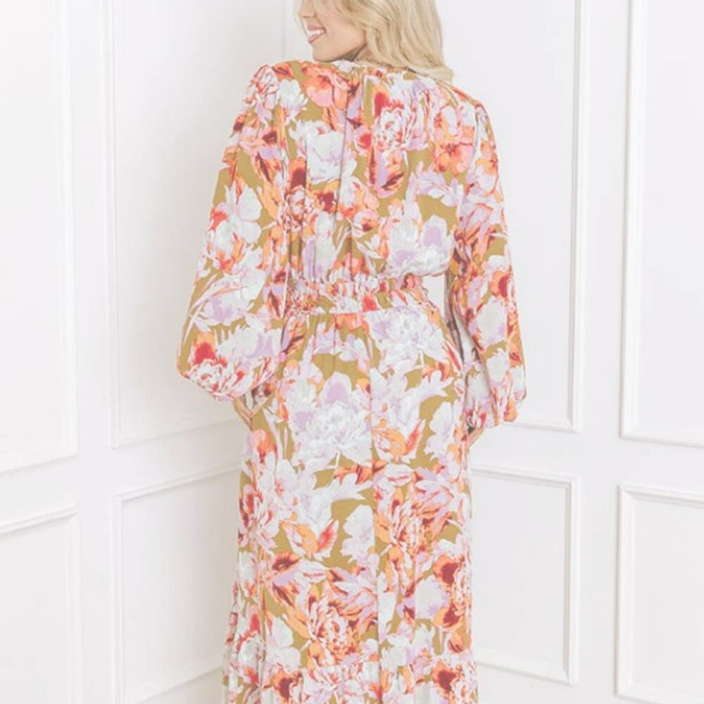 Peony Please Maxi Dress Curves